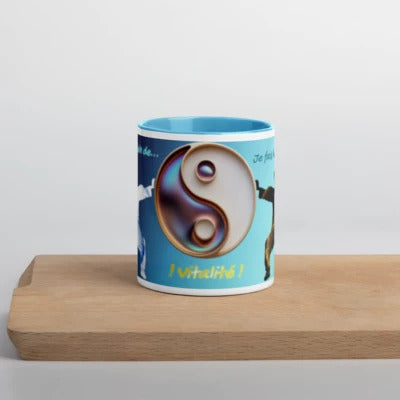 Mug à Intérieur Coloré: Dynamic Yin Yang