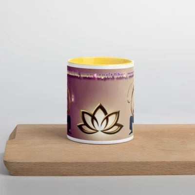 Mug à Intérieur Coloré: "Salutation"